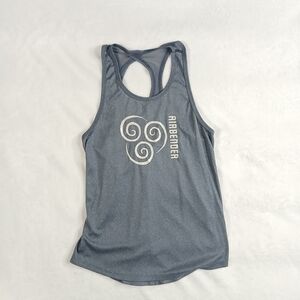 Boxlunch Avatar the Last Airbender Women’s Workout Tank Top Blue Medium